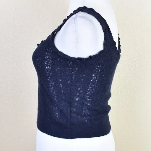 Ralph Lauren Black Label Cashmere Cardigan Tank Twin Set - S - Picture 5 of 14